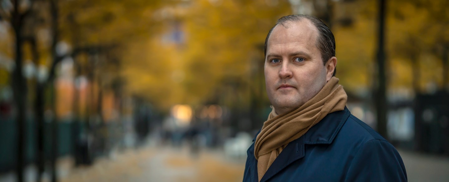 Porträtt på Hyresgästföreningens förbandschef