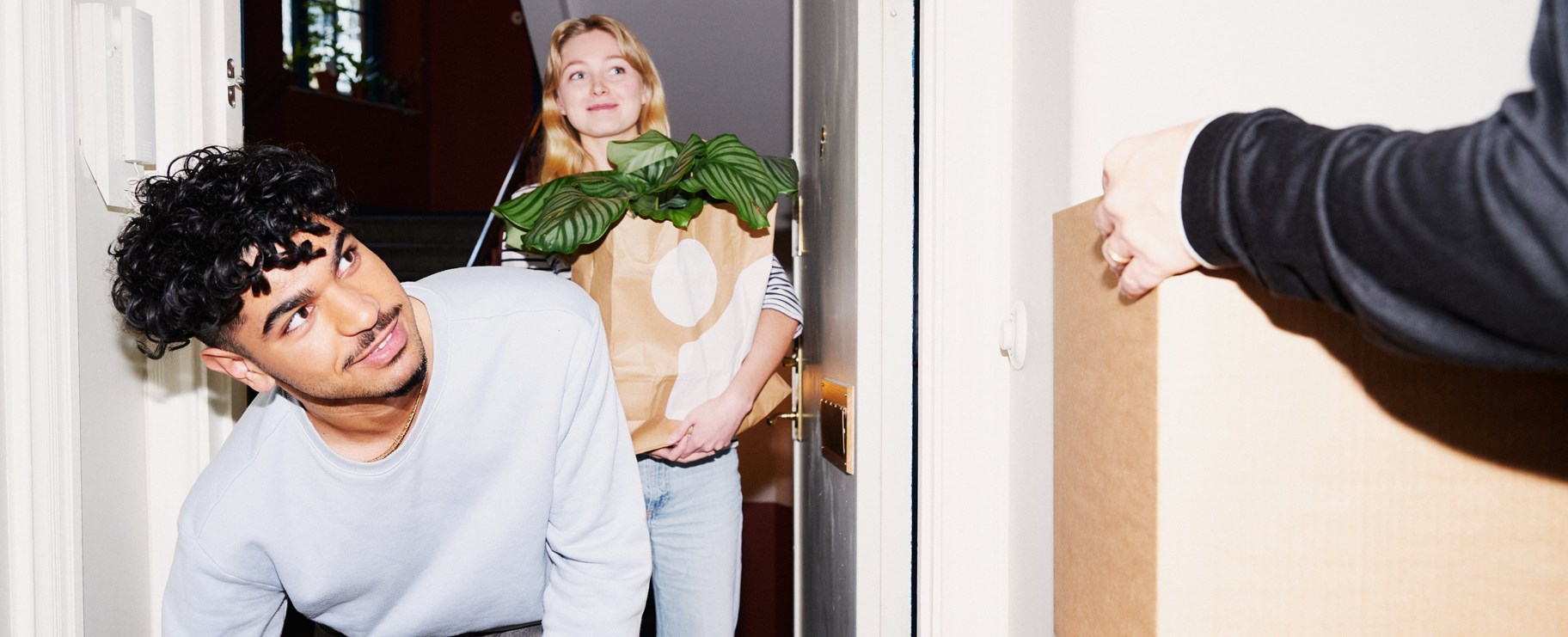 Unga personer som flyttar