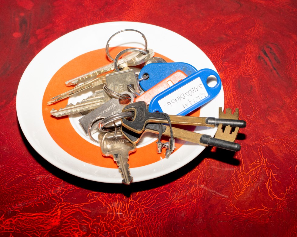 Nycklar i skål