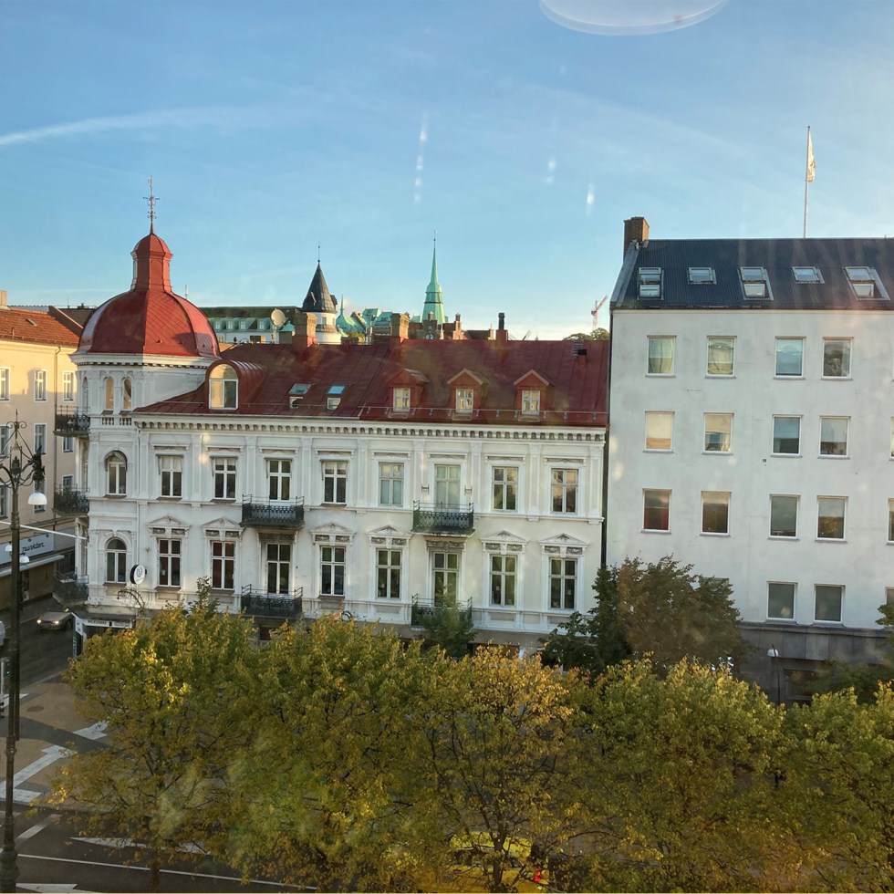 Stadsvy över Helsingborg