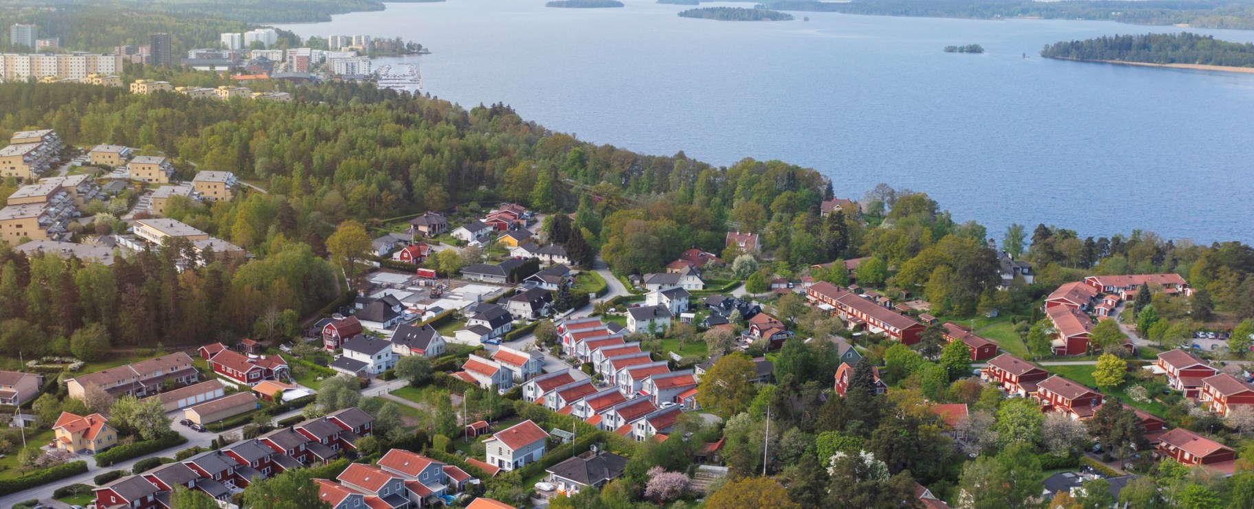 Järfälla från luften