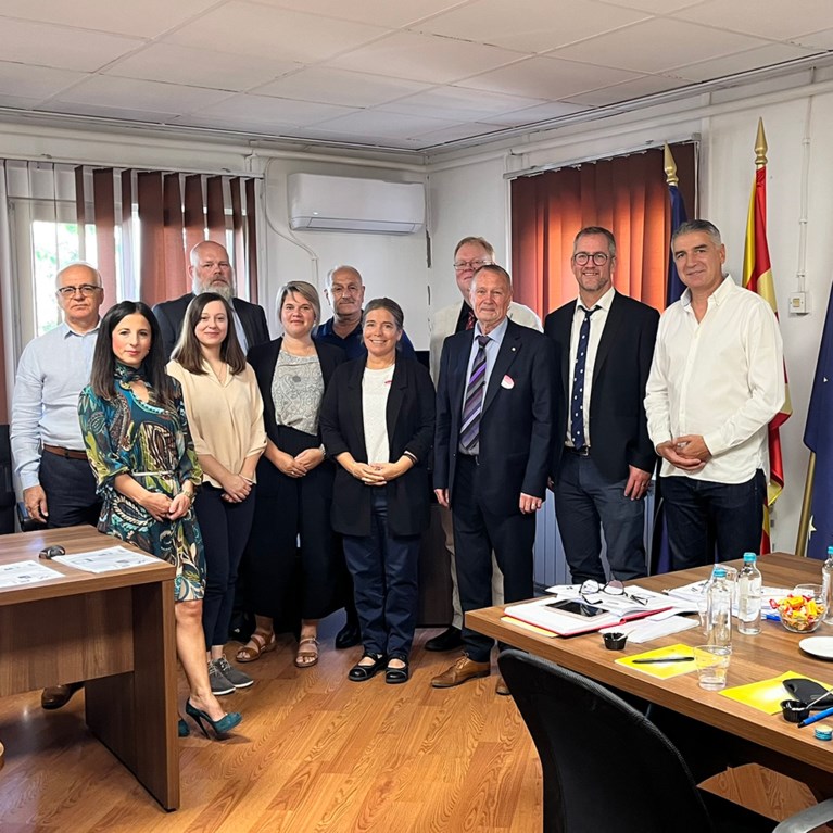 Hyresgästföreningen och HTO på besök hos "Regulatory Housing Commission"