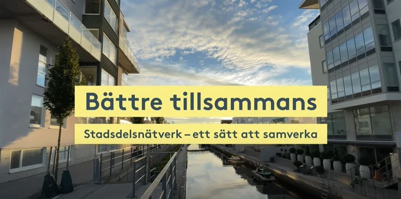 Början på filmen om Stadsdelsnätverk i Gävle