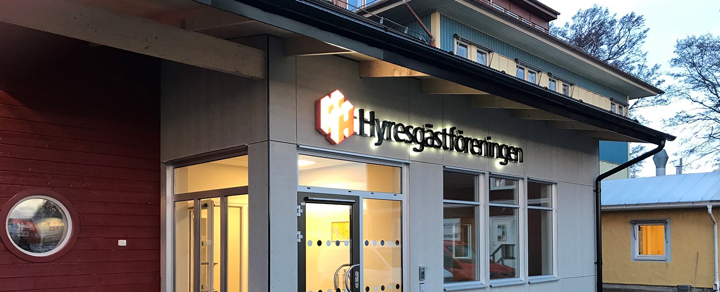 Hyresgästföreningens regionkontor i Vänersborg
