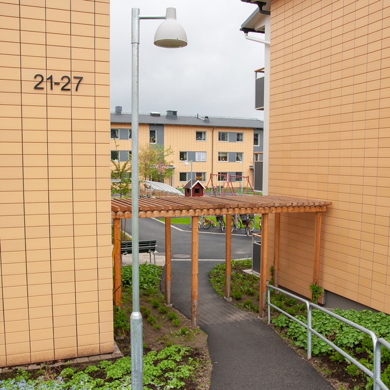 Bostadsområdet Brogården i Alingsås