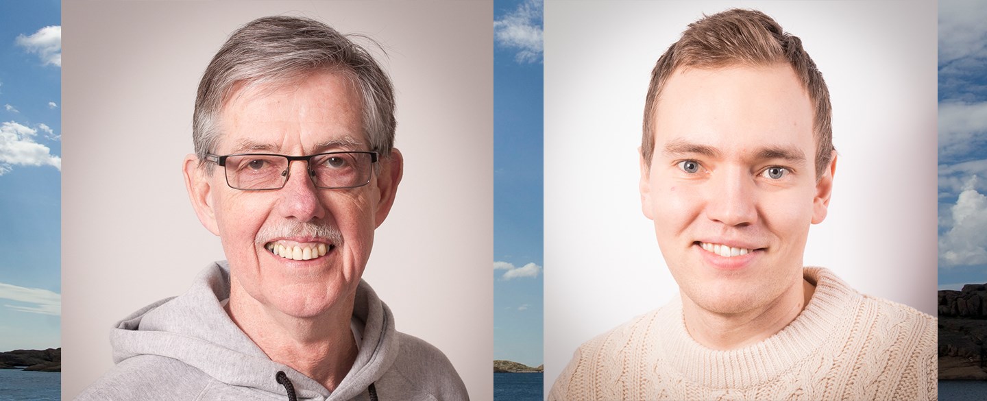 Anders Forsberg och Erik Stolt är regionens klimatambassadörer