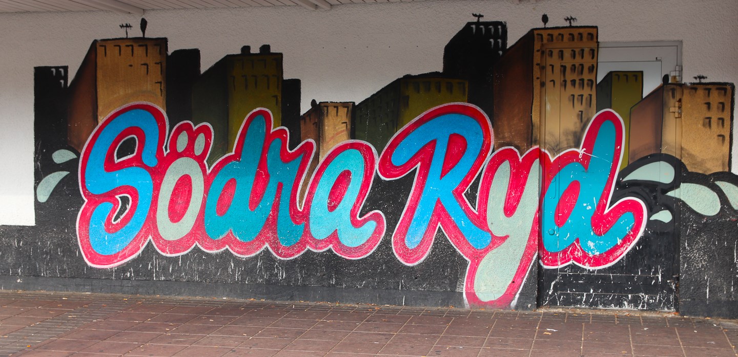Mural målning: Södra Ryd