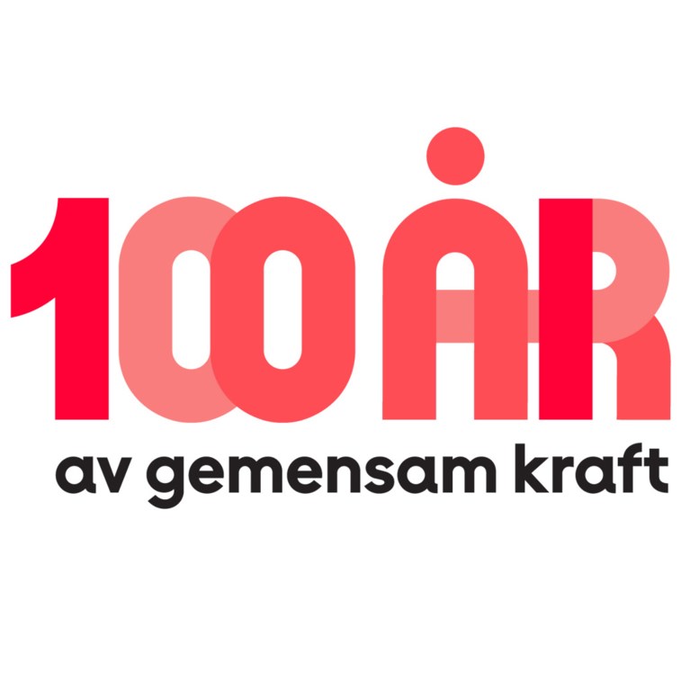 Logotype med Hyresgästföreningen 100år av gemensam kraft
