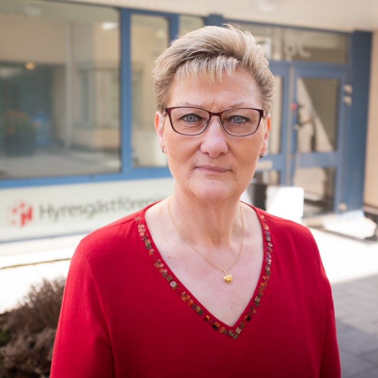 Porträtt bild på Liz Jönsson, regionordförande i norra Skåne.