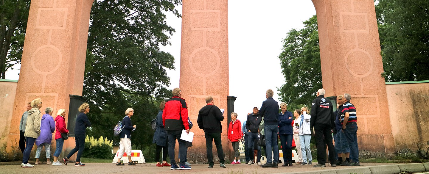 Folkparken i Halmstads entré