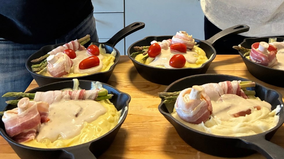 Testa Grann-grillens lyxgratäng