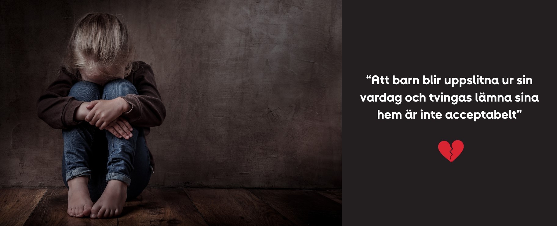 Allt fler barnfamiljer blir vräkta från sina hem