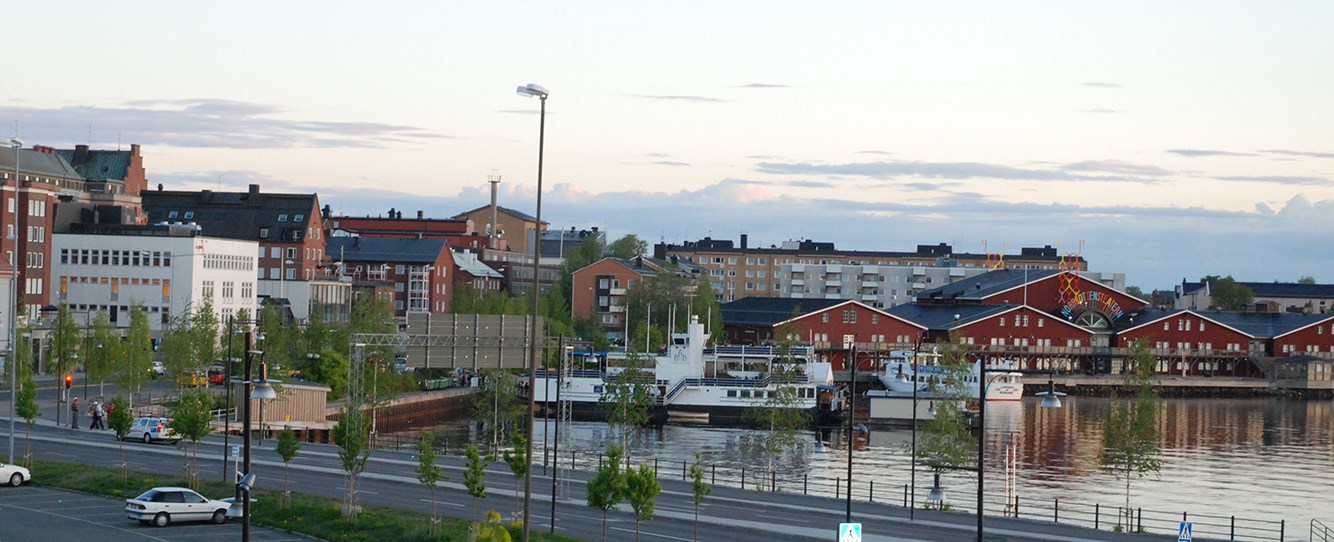 Bild över luleå hamn