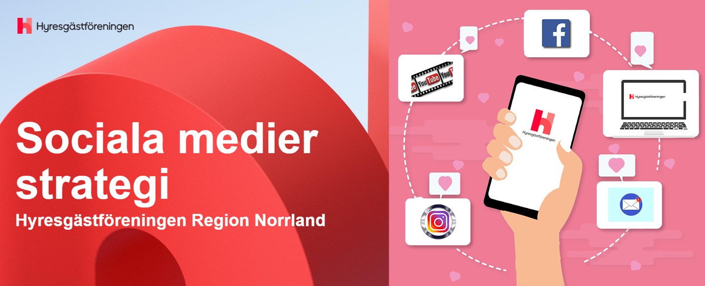 Sociala medier strategi för region Norrland