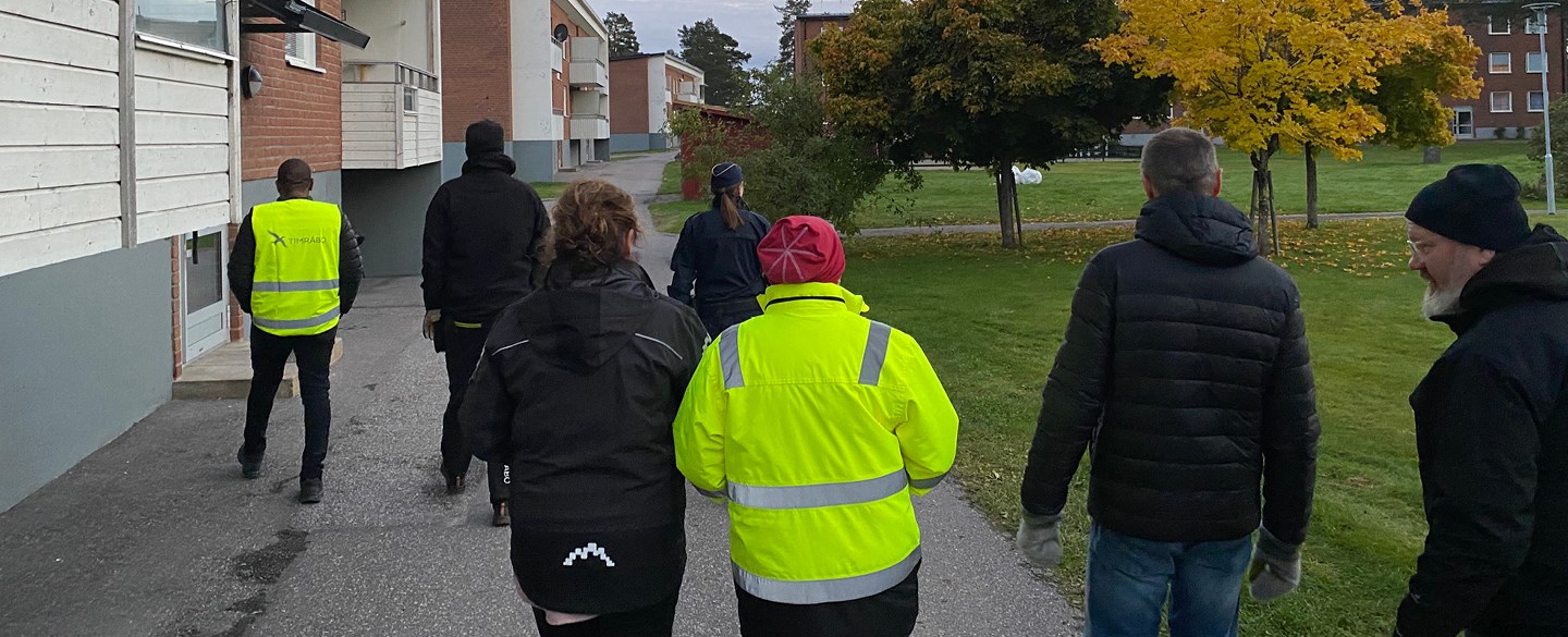 Trygghetsvandring Tallnäs/Timrå 25 oktober
