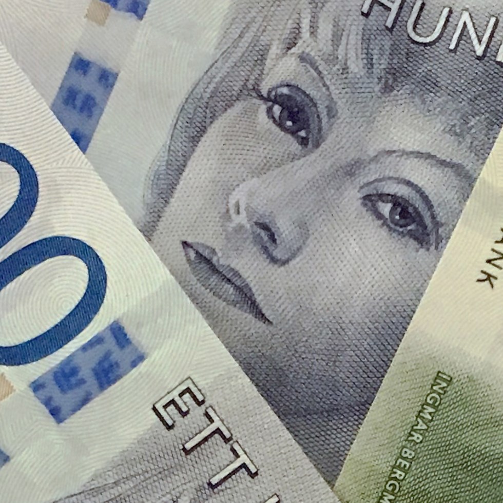 Sedlar i små valörer