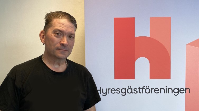 Porträttbild på Lars-Erik Englund, Boden. förtroendevald Hyresgästföreningen