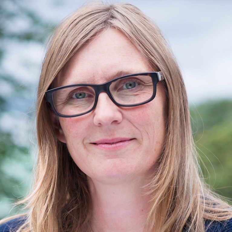Porträtt på Marie-Louise Persson, ordförande Nils Holgerssongruppen Riksbyggen