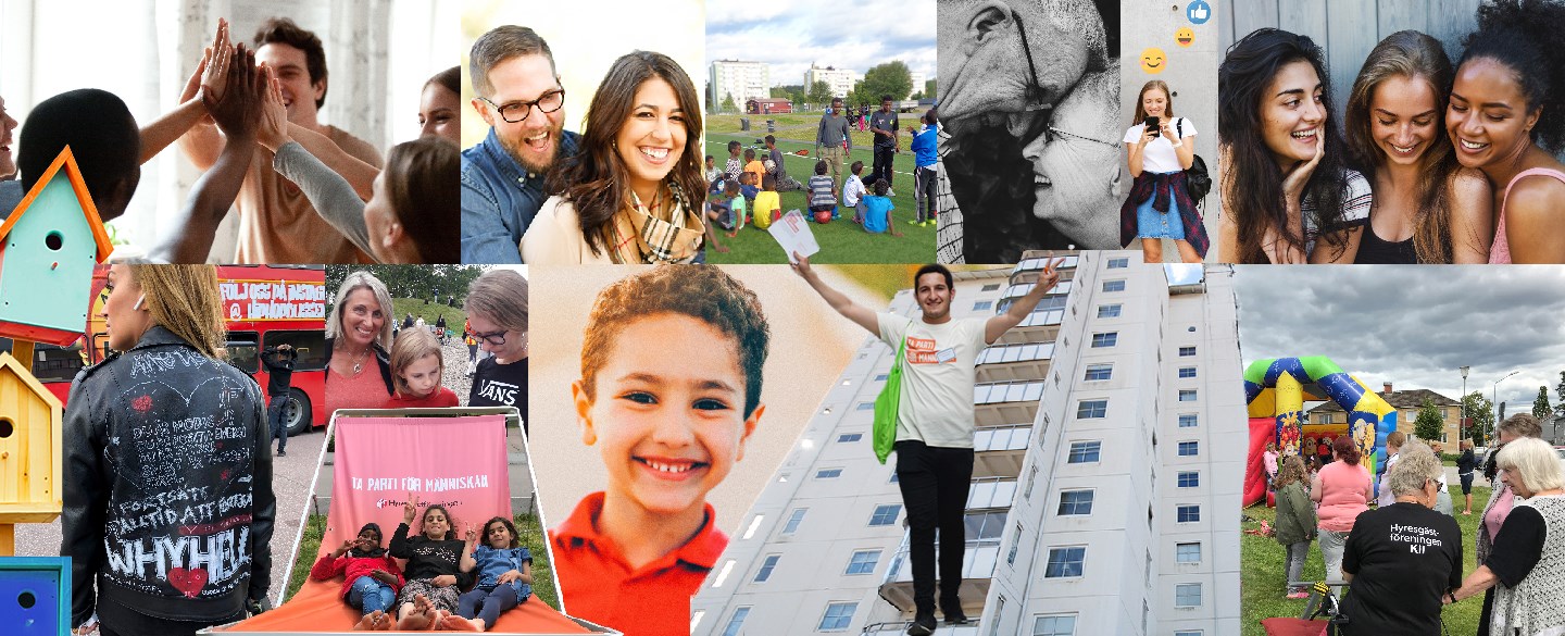 Fotomontage region Mitt