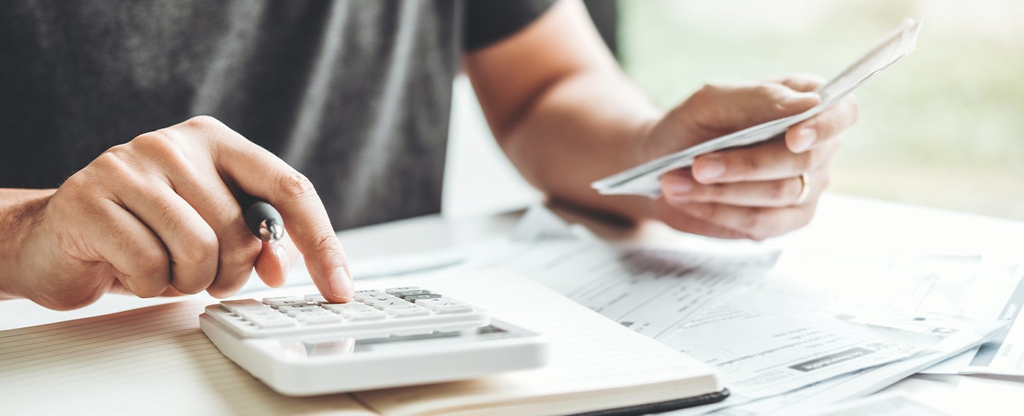 Räknar med miniräknare