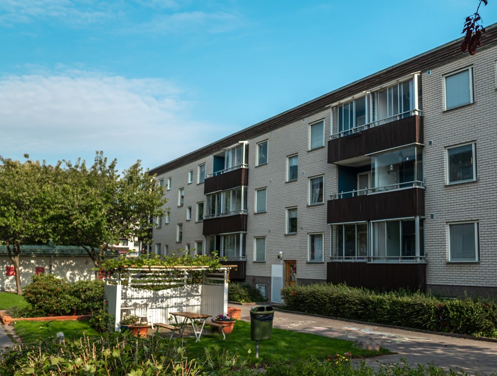 Bild på ett bostadsområde