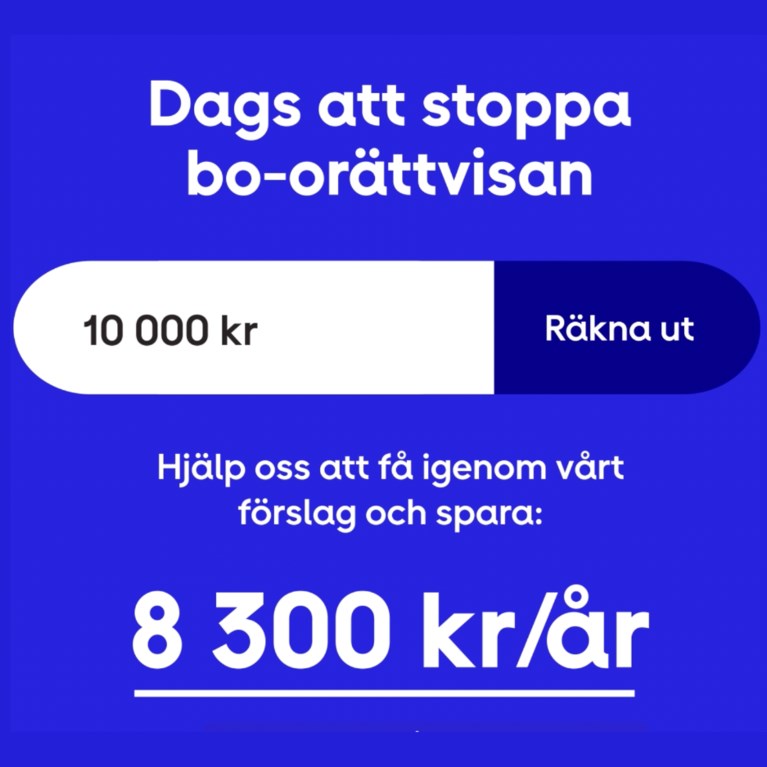 Rättvisa skatter för hyrt boende