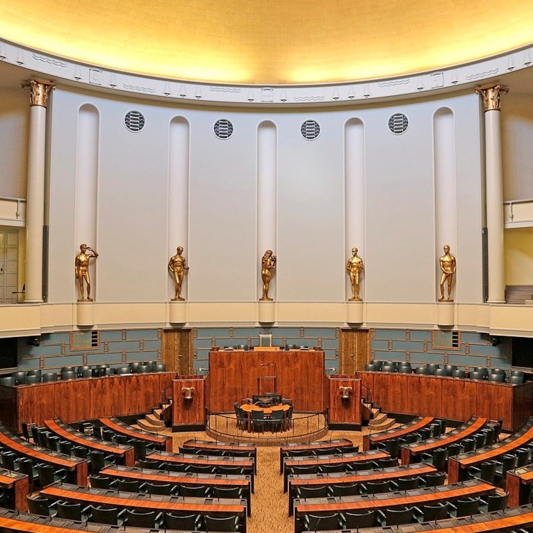 Finlands riksdag plenum