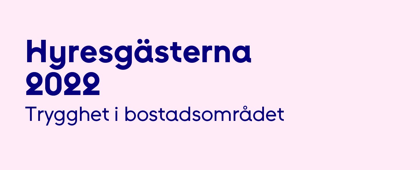 Trygghet i bostadsområdet