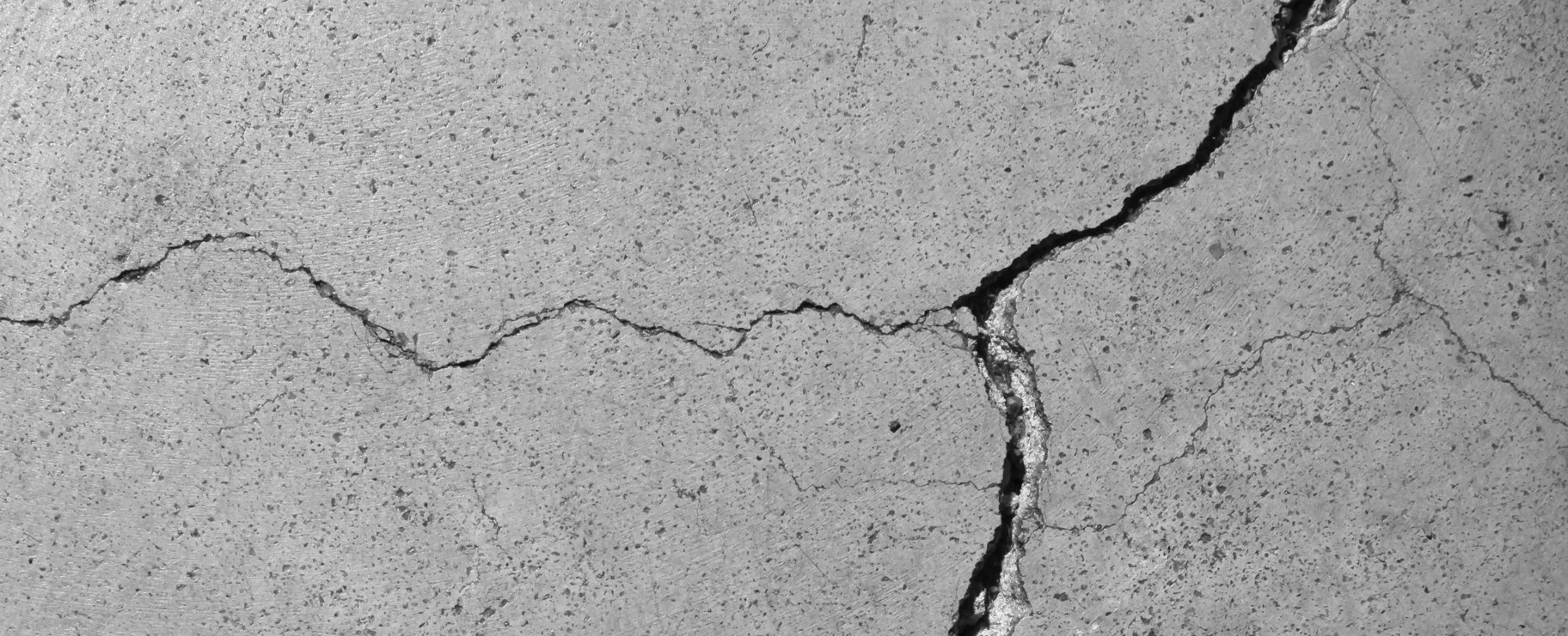 skada, spricka i betong