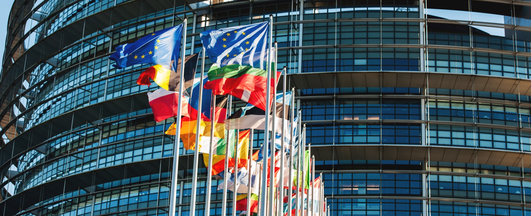 flaggor EU-länder utanför Kommissionen