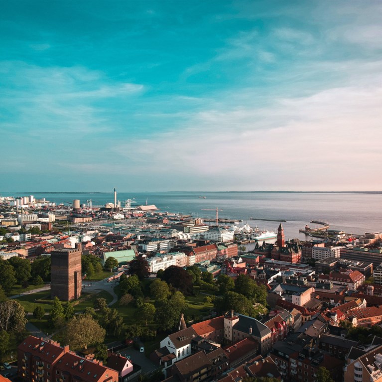 Helsingborg vy över staden