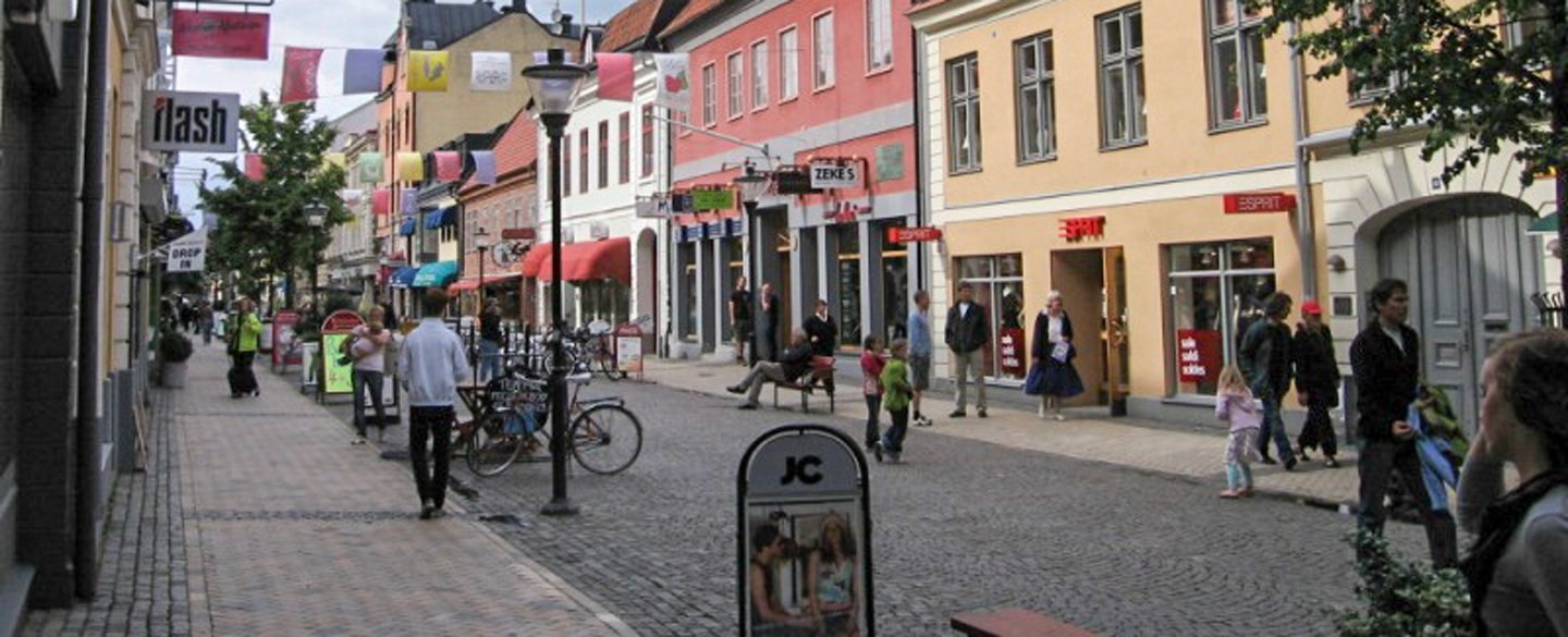 Västra Storgatan i Kristianstad