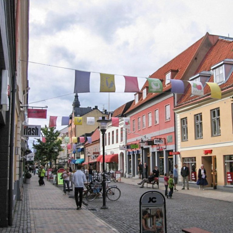 Västra Storgatan i Kristianstad
