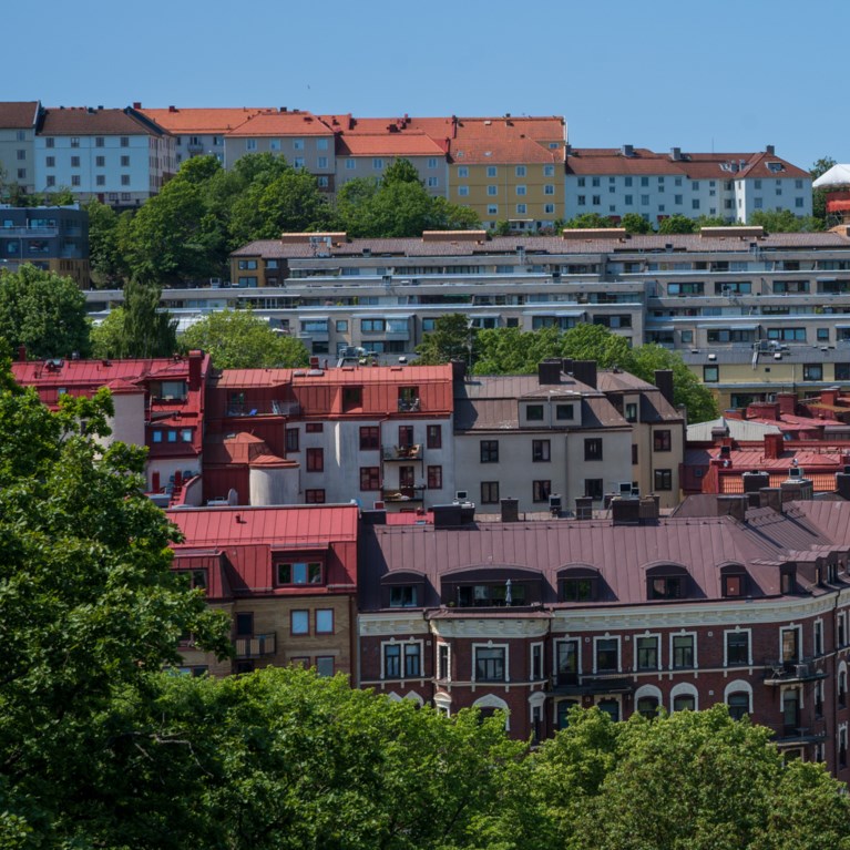 Linnestaden Göteborg Sommar
