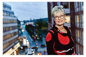 Bild på Marie Linder - förbundsordförande på Hyresgästföreningen
